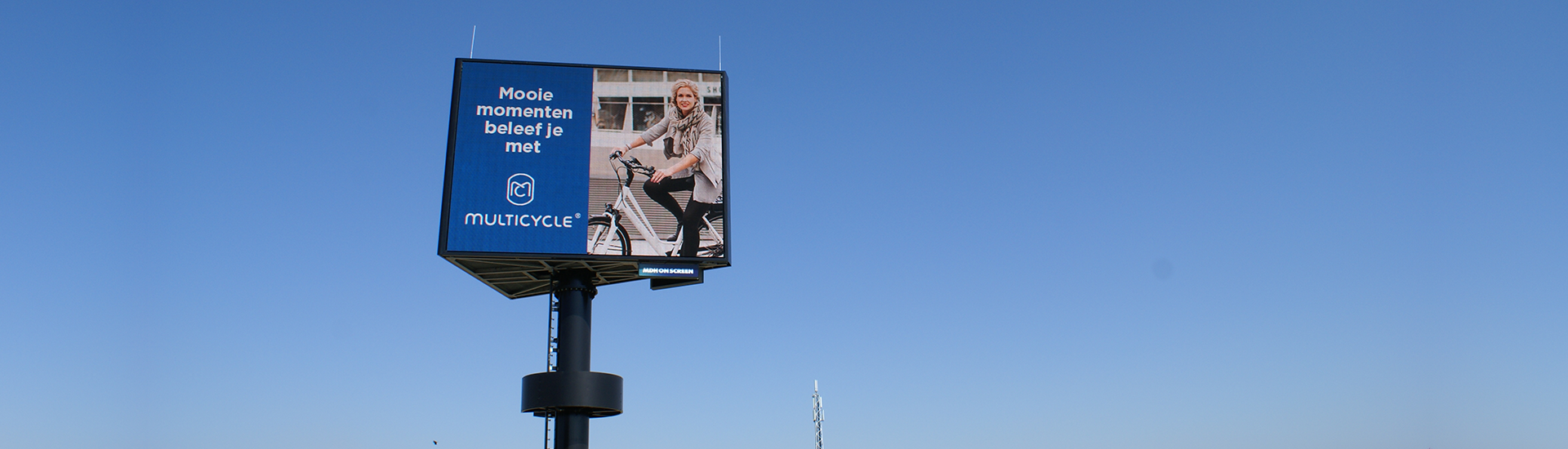Referentie Multicycle reclamemast A18